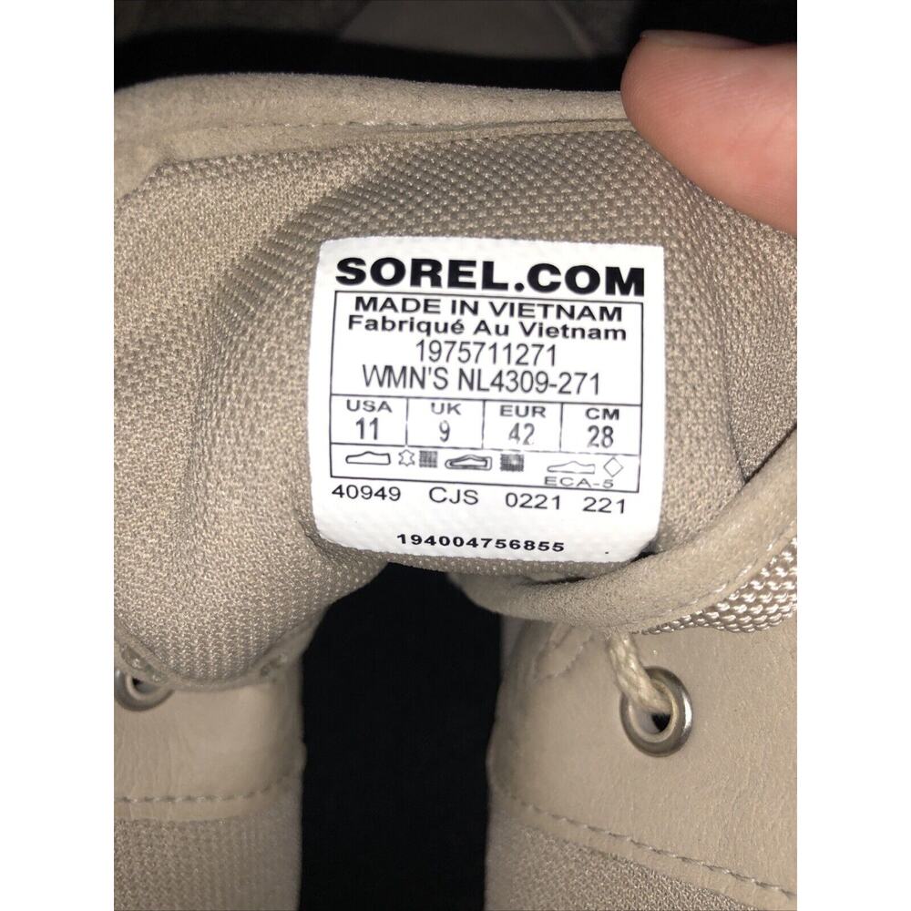 Sorel Caribou OTM Waterproof Lace-up Boots Size 11 - Picture 6 of 7